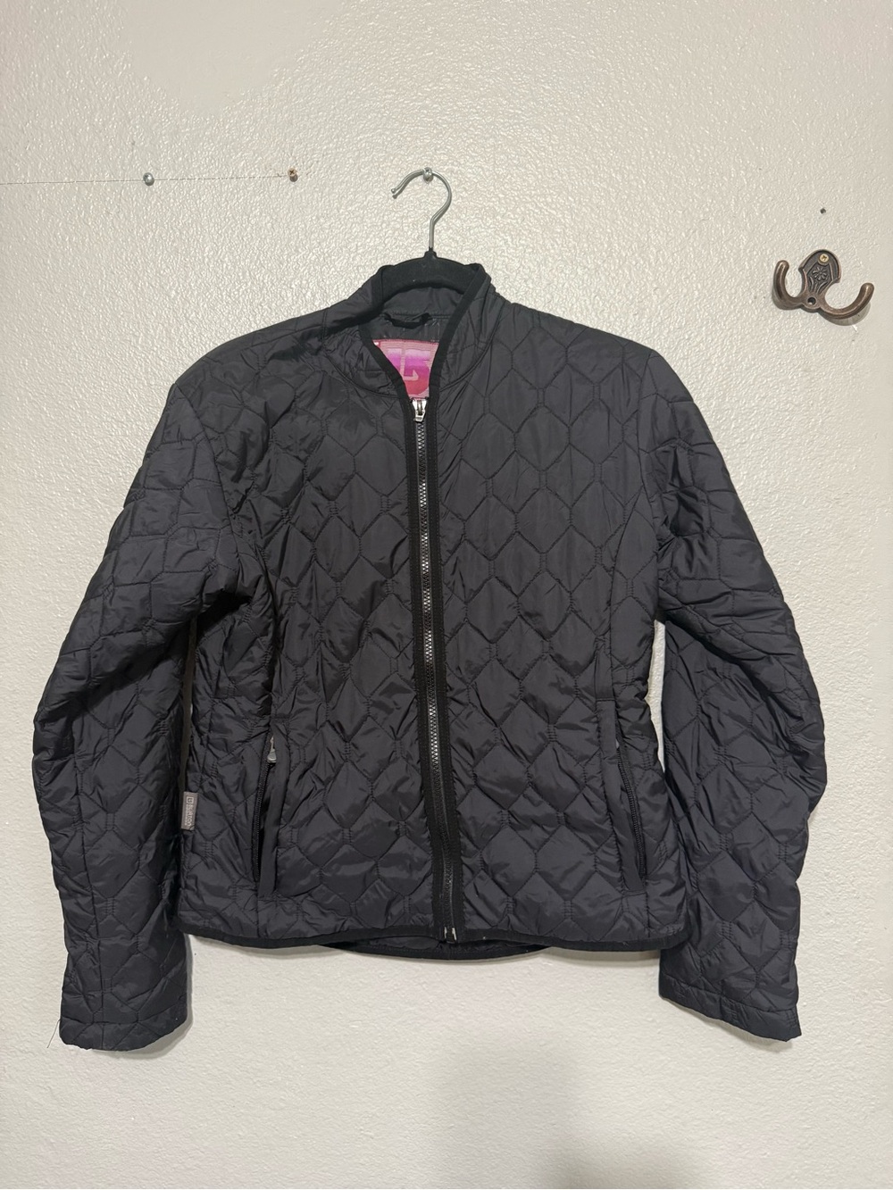 Burton Women's Quilted Lightweight Black Jacket 100% Nylon